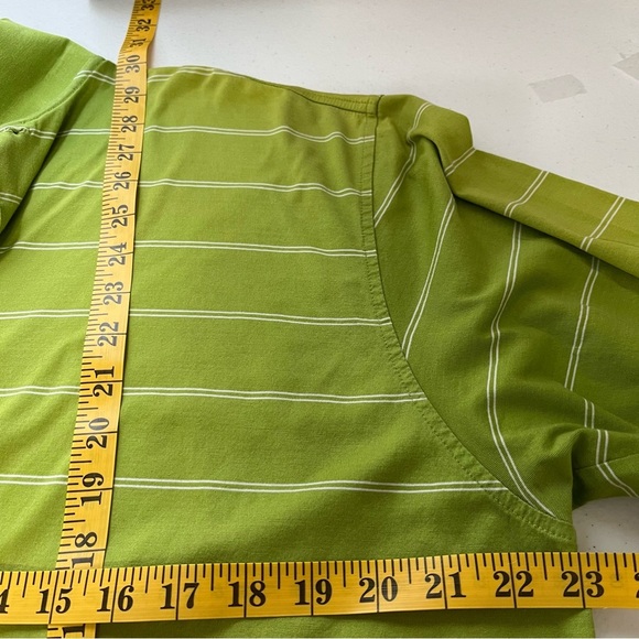 Harry Vardon Green and White Polo Golf Shirt Sporty Casual Wear - Picture 5 of 5